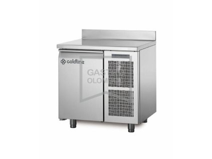 Mrazící stůl TA09/1B s deskou a zadním lemem (Varianta Mrazící stůl TA09/1B s deskou a zadním lemem)