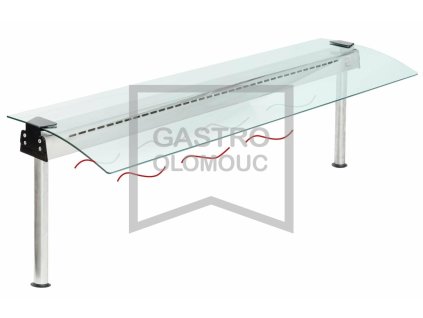 Hygienický zákryt ASBER FS-H-CG2-411 s ohřevem (Varianta Hygienický zákryt ASBER FS-H-CG2-411 s ohřevem)