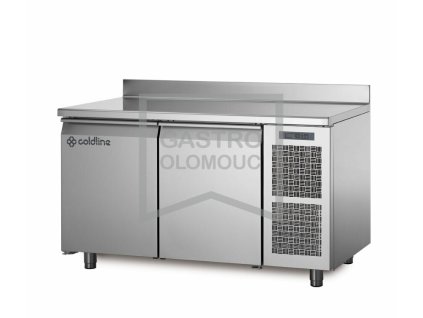 Mrazící stůl TA13/1B s deskou a zadním lemem (Varianta Mrazící stůl TA13/1B s deskou a zadním lemem)