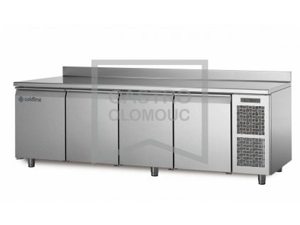 Chladící stůl TA21/1M s deskou a zadním lemem (Varianta Chladící stůl TA21/1M s deskou a zadním lemem)