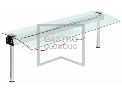 Hygienický zákryt ASBER FS-H-CG2-211 s ohřevem (Varianta Hygienický zákryt ASBER FS-H-CG2-211 s ohřevem)