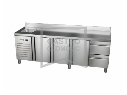 ETP-7-225-32 HC S GI agregát vlevo + dřez (Varianta ETP-7-225-32 HC S GI agregát vlevo + dřez)