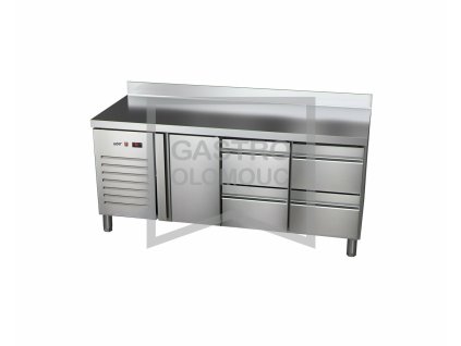 Stůl chladící ETP-7-180-14 HC GI agregát vlevo (Varianta Stůl chladící ETP-7-180-14 HC GI agregát vlevo)