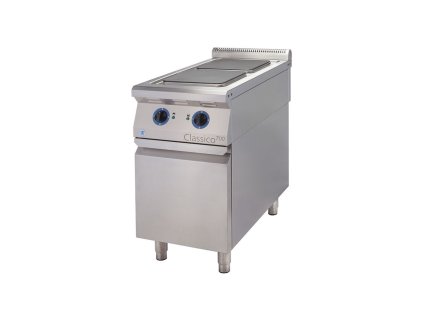 Alba E-C-2/700 Elektrický sporák - 2 plotýnkový Varianta: D - s dvířky (Varianta D - s dvířky)