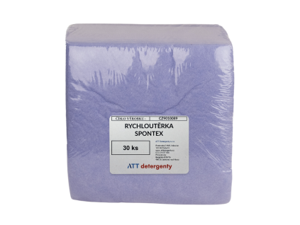 801 1 spontex rychlouterka 30ks modra