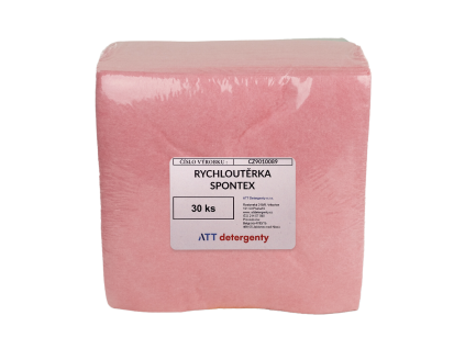 801 2 spontex rychlouterka 30ks ruzova