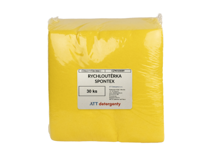 801 4 spontex rychlouterka 30ks zluta