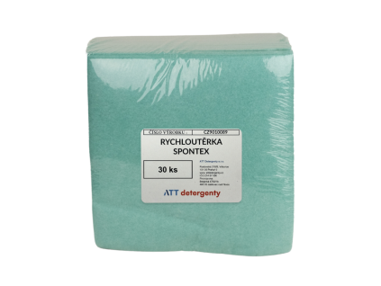 801 3 spontex rychlouterka 30ks zelena