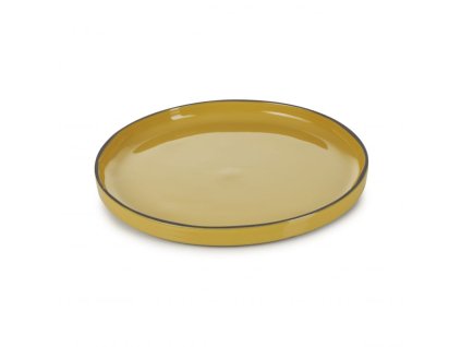 Talíř kulatý 26 cm - tumeric