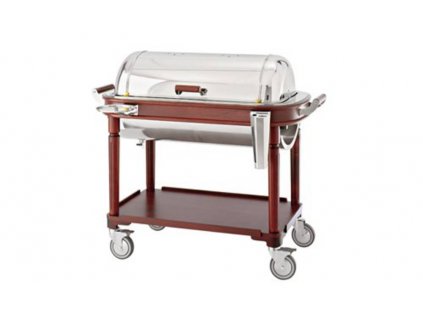 VOZÍKY SERVÍROVACÍ VYHŘÍVANÉ S OTOČNÝM KRYTEM - ELEKTRICKÉ (Varianta VOZÍK SERVÍROVACÍ VYHŘÍVANÝ S OTOČNÝM KRYTEM - ELEKTRICKÝ)