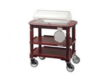 VOZÍKY SERVÍROVACÍ NA SÝRY - MINI - S PRŮHLEDNÝM OTOČNÝM VÍKEM - CHLAZENÉ (Varianta VOZÍK SERVÍROVACÍ NA SÝRY - MINI - S PRŮHLEDNÝM OTOČNÝM VÍKEM - CHLAZENÝ)