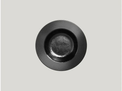 Talíř hluboký 23 cm - černá