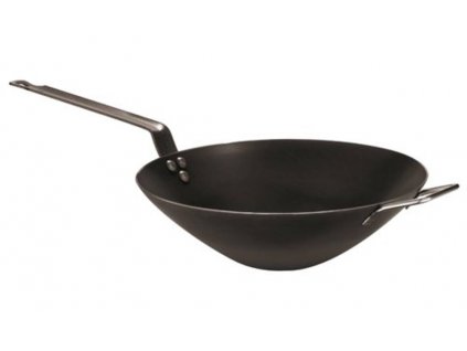 PÁNVE WOK ČERNÁ OCEL (Varianta PÁNEV WOK - ČERNÁ OCEL, průměr 32 cm)