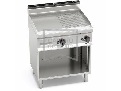 Grilovací kombi plotna Bertos G7FM8M-2 (Varianta Grilovací kombi plotna Bertos G7FM8M-2)