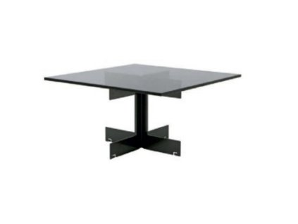 Urban stoleček černý M