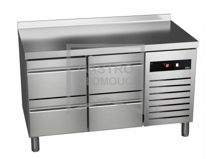 Chladící stůl Asber GTP-7-135-04 - agregát vpravo + dřez (Varianta Chladící stůl Asber GTP-7-135-04 - agregát vpravo + dřez)