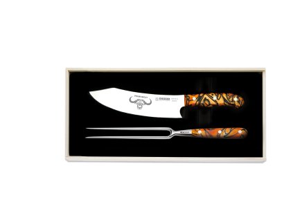 Spicy orange, set nůž a vidlice