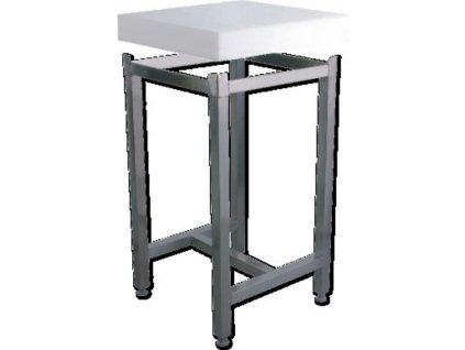 Nerezový podstavec 75x50x50 cm