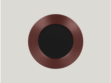 Mělký talíř - bronze ANTIC