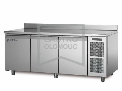 Chladící stůl TA17/1M s deskou a zadním lemem (Varianta Chladící stůl TA17/1M s deskou a zadním lemem)