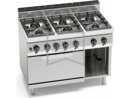 Sporák s troubou Bertos G7F6P+FG (Varianta Sporák s troubou Bertos G7F6P+FG)