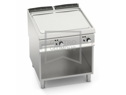 Grilovací rýhovaná plotna Bertos SE9FR8MP-2/CPD (Varianta Grilovací rýhovaná plotna Bertos SE9FR8MP-2/CPD)