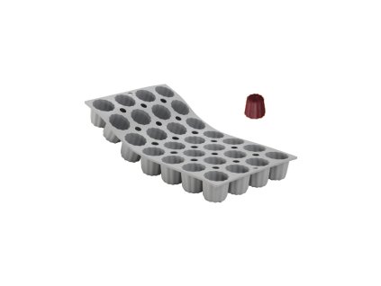 Silikonová forma - bordelais 5,5 × 5 cm