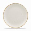 CHURCHILL, Stonecast Barley White 26 cm Bílý mělký talíř, ručně zdobený