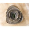 STONECAST PEPPERCORN GREY LOTUS BOWLS OVERHEAD