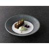 BAMBOO DUSK DEEP COUPE PLATE CHOCOLATE MINT DESSERT