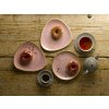 STONECAST PETAL PINK AND PEPPERCORN GREY BEVERAGE DONUTS AND TEA