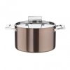 century trimetal deep casserole with lid