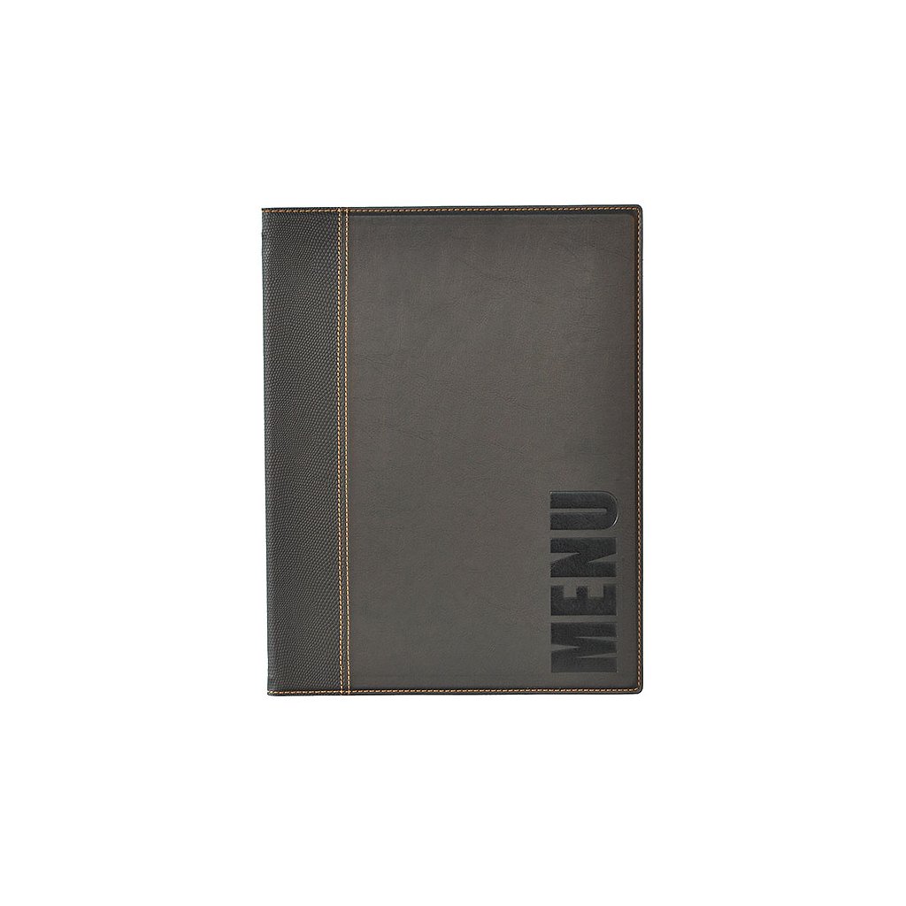 Obal na jídelní lístek, černý 340x240 mm | CONTACTO, 5831/041