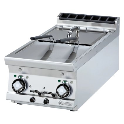 Fritéza elektrická dvojitá 0,75 kW/l, 8+8 l bez podestavby 400 V | RM - F2/8T-74ET