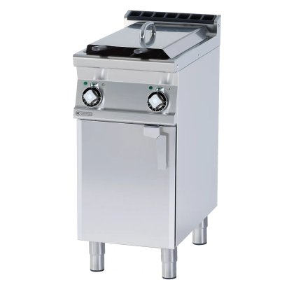 Fritéza elektrická dvojitá 0,75 kW/l, 8+8 l s podestavbou 400 V | RM - F2/8-74ET