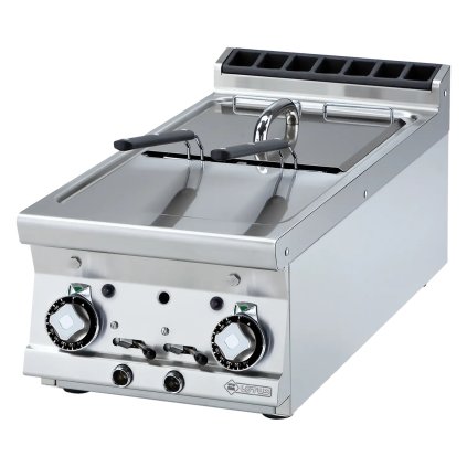 Fritéza plynová dvojitá 0,56 kW/l, 8+8 l bez podestavby | RM - F2/8T-74G