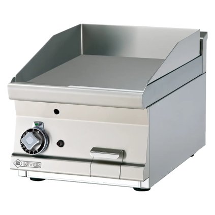 Grilovací deska 40x45 plynová chromovaná hladká bez podestavby | RM - FTLT-64GS