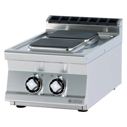 Sporák elektrický 2x plotýnka bez podestavby 400 V | RM - PCQT-74ET