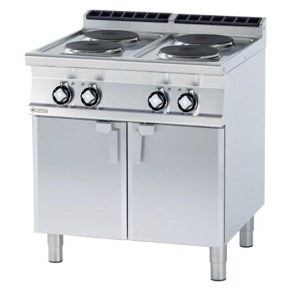 Sporák elektrický 4x plotýnka s podestavbou 400 V | RM - PC-78ET