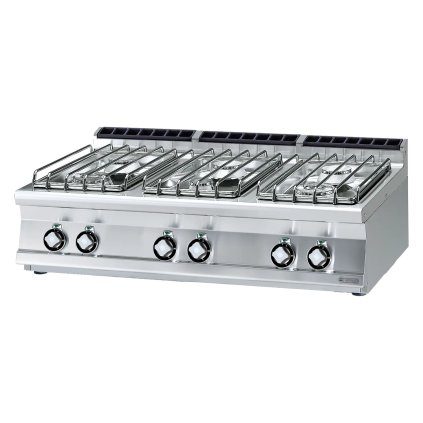 Sporák plynový 6x hořák bez podestavby | RM - PCT-712GP