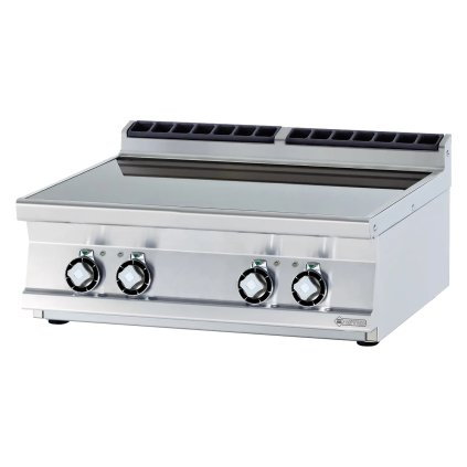 Sporák sklokeramický elektrický 4x plotýnka bez podestavby 400 V | RM - PCCT-78ET