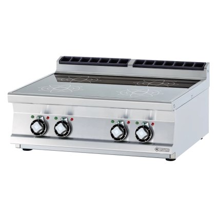 Sporák indukční 4x plotýnka bez podestavby 400 V | RM - PCIT-78ET