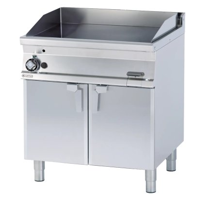 Grilovací deska 56x51 plynová hladká s podestavbou | RM - FTL-76G