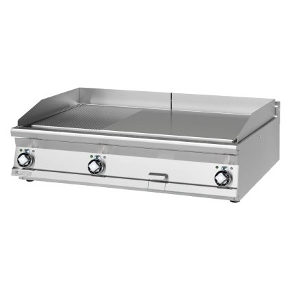 Grilovací deska kombinovaná chromovaná | RM - FTLRT-912ETS