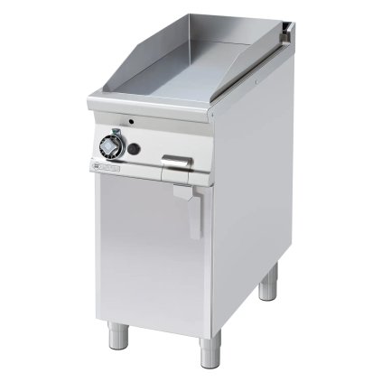 Grilovací deska 36x68 plynová chromovaná hladká s podestavbou | RM - FTL-94GS