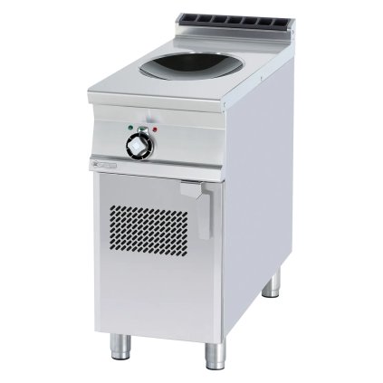Sporák indukční wok elektrický 1x plotýnka s podestavbou 400 V | RM - PCIW-94ET