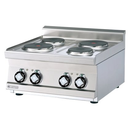 Sporák elektrický 4x plotýnka bez podestavby 400 V | RM - PCT-66ET