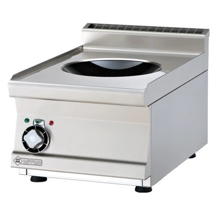Sporák indukční wok elektrický 1x plotýnka bez podestavby 400 V | RM - PCIWT-64ET