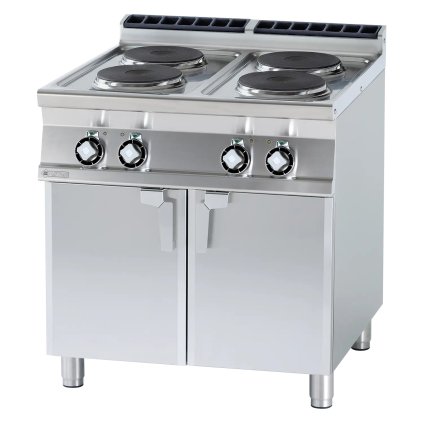 Sporák elektrický 4x plotýnka s podestavbou 400 V | RM - PC-98ET