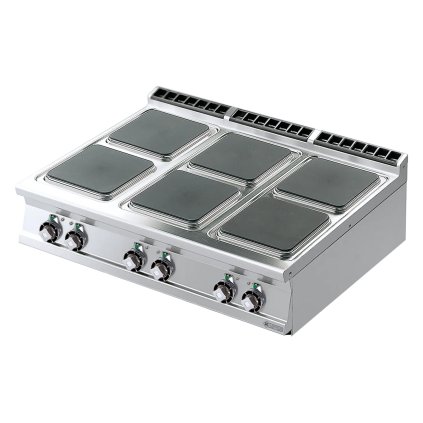 Sporák elektrický čtvercový 6 zón | RM - PCQT-912ET